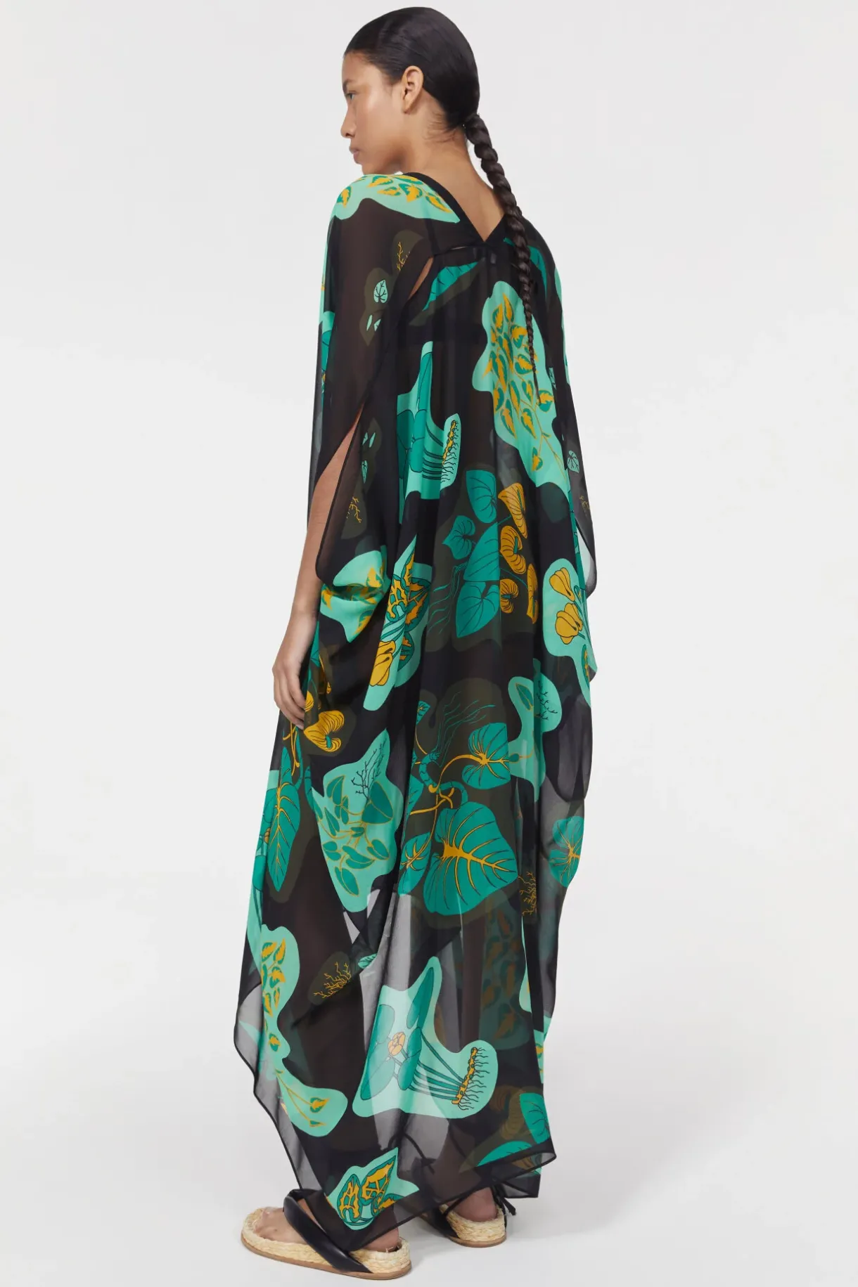 Agave Leaf Caftan^Rodebjer