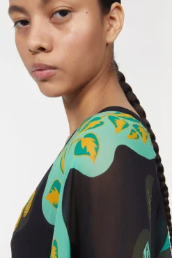 Agave Leaf Caftan^Rodebjer