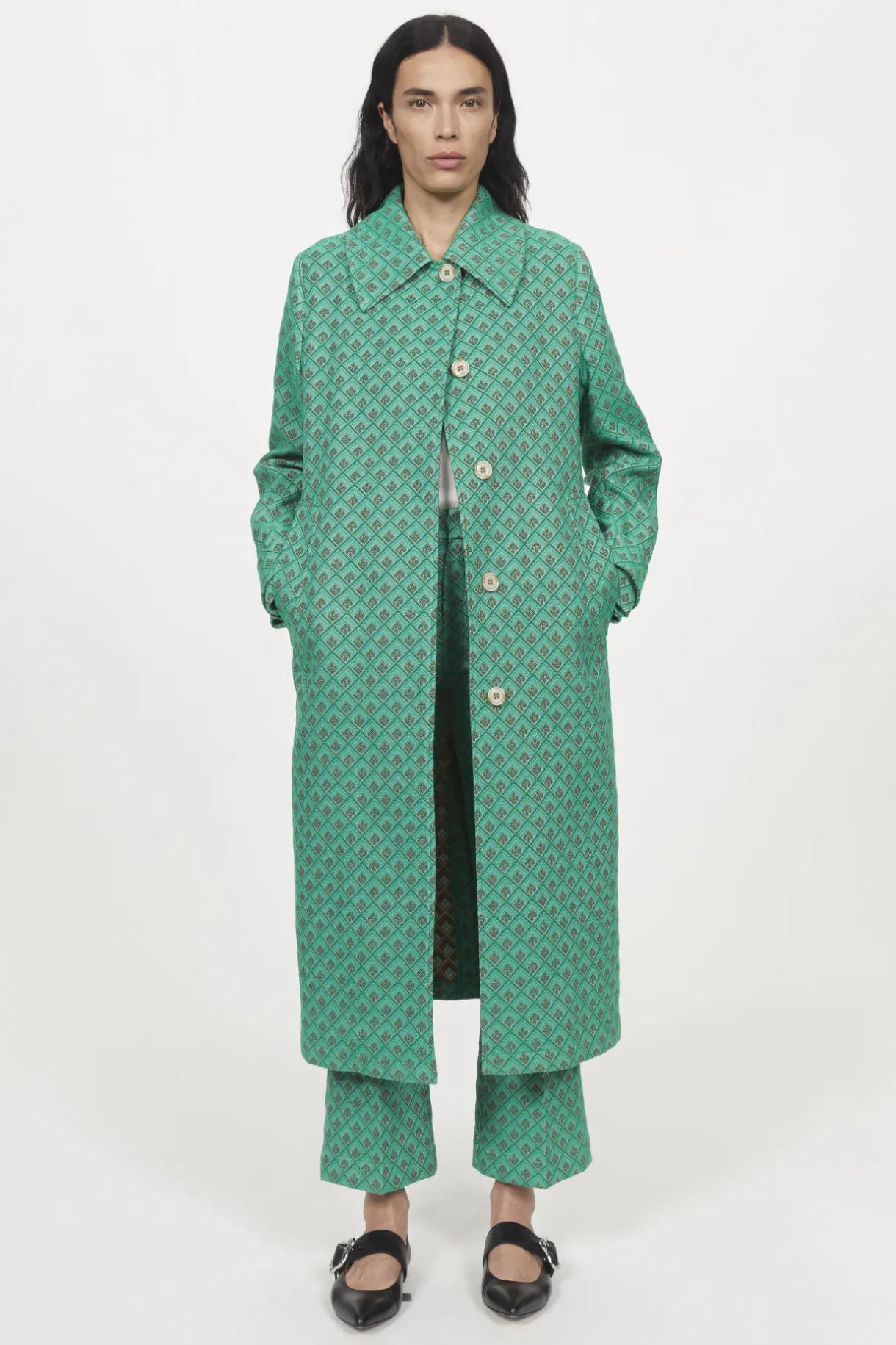 Aida Monogram Coat^Rodebjer Discount