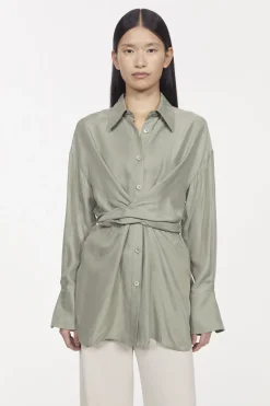 Almond Peach Twill Shirt^Rodebjer Clearance
