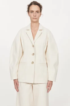 Caria Cotton Blazer^Rodebjer