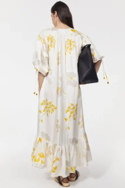 Dakota Leaf Hammered Dress^Rodebjer Outlet