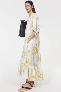 Dakota Leaf Hammered Dress^Rodebjer Outlet