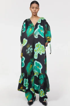Dakota Leaf Hammered Dress^Rodebjer Outlet