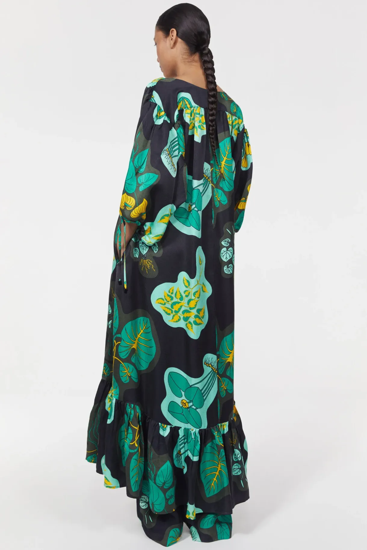 Dakota Leaf Hammered Dress^Rodebjer Outlet