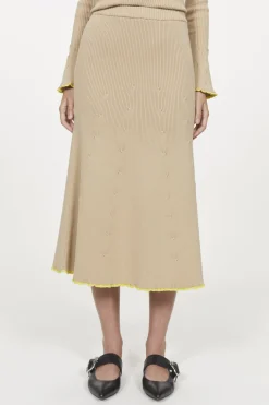 Fly Rib Knitted Skirt^Rodebjer Discount