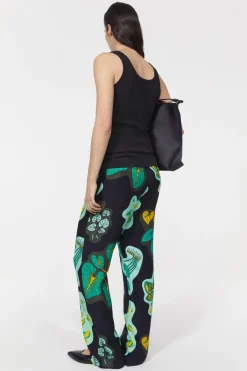 Lunara Leaf Pants^Rodebjer