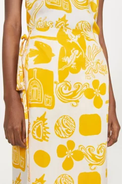 Lunata Print Skirt^Rodebjer New