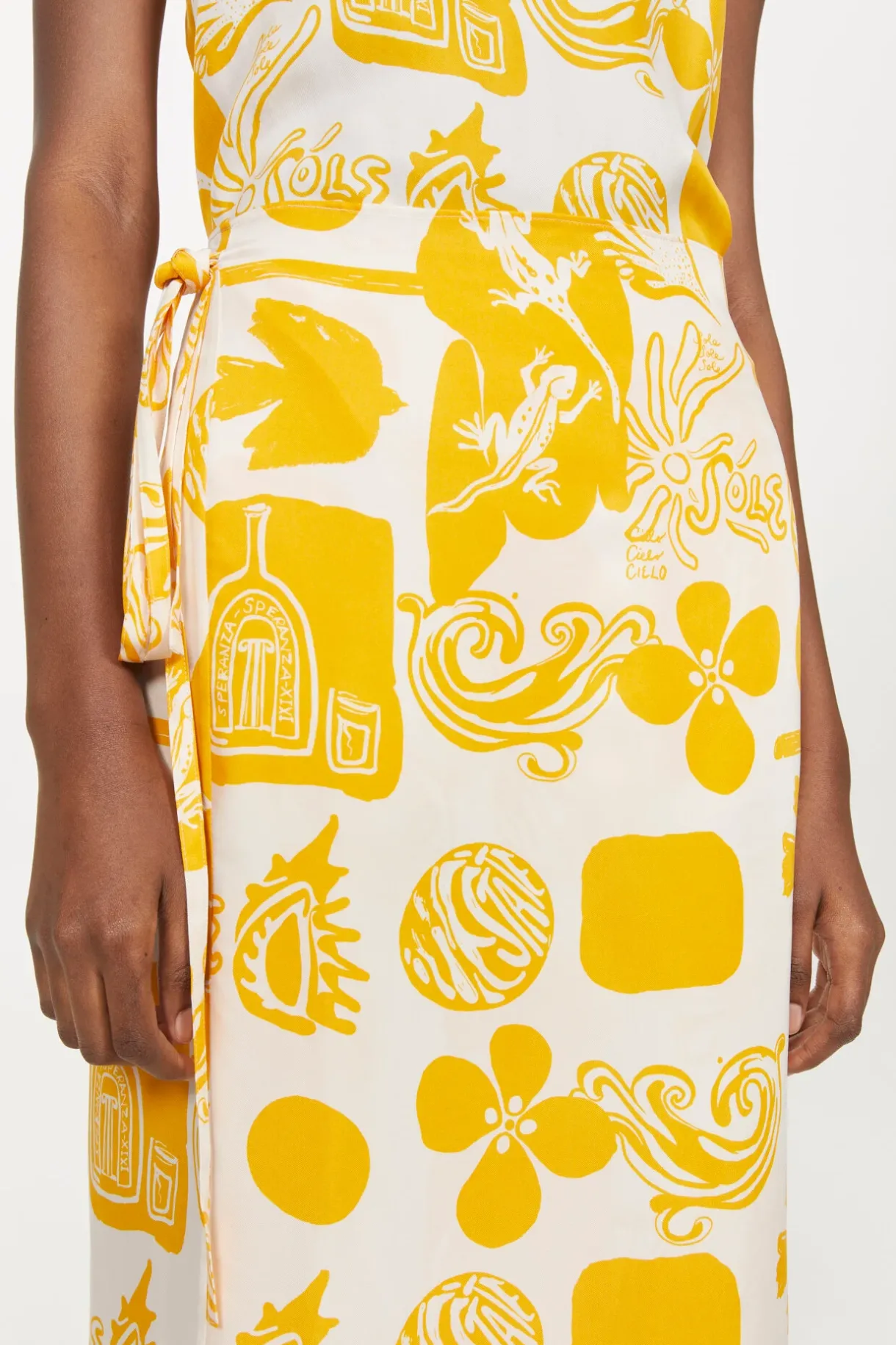 Lunata Print Skirt^Rodebjer New