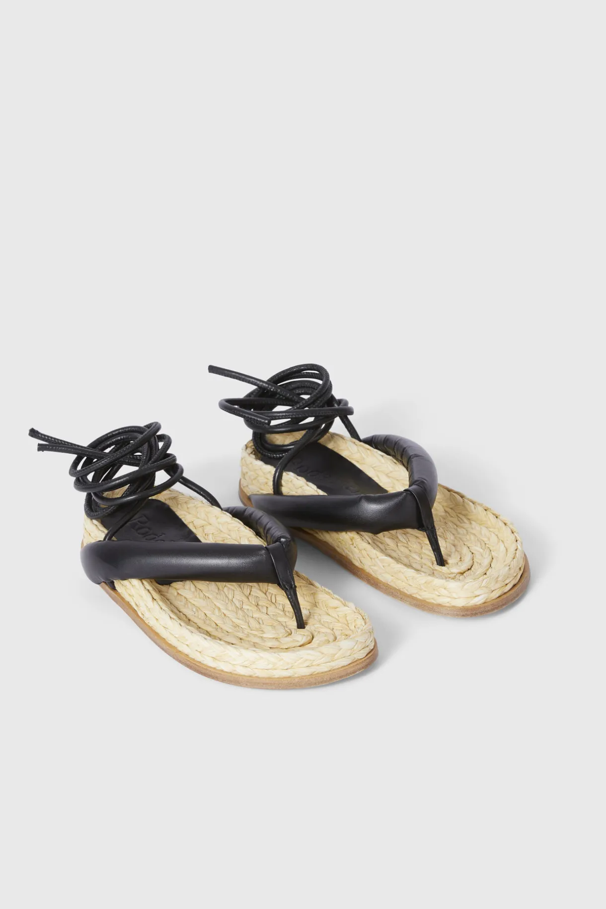 Santorino Straw Sandals^Rodebjer Outlet