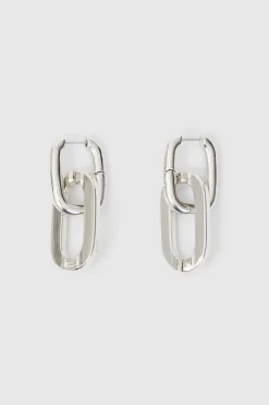 Sphere Plain Metallic Silver Earring^Rodebjer Clearance