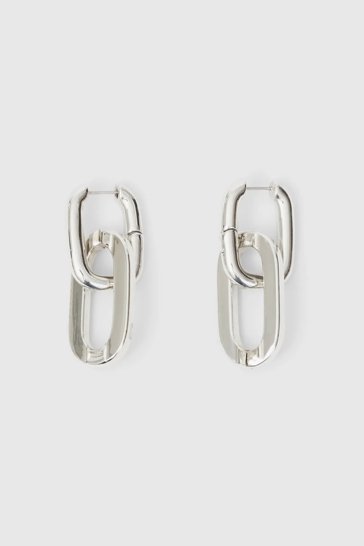 Sphere Plain Metallic Silver Earring^Rodebjer Clearance