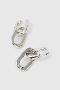 Sphere Plain Metallic Silver Earring^Rodebjer Clearance