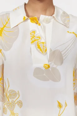 Sunshine Leaf Shirt^Rodebjer New
