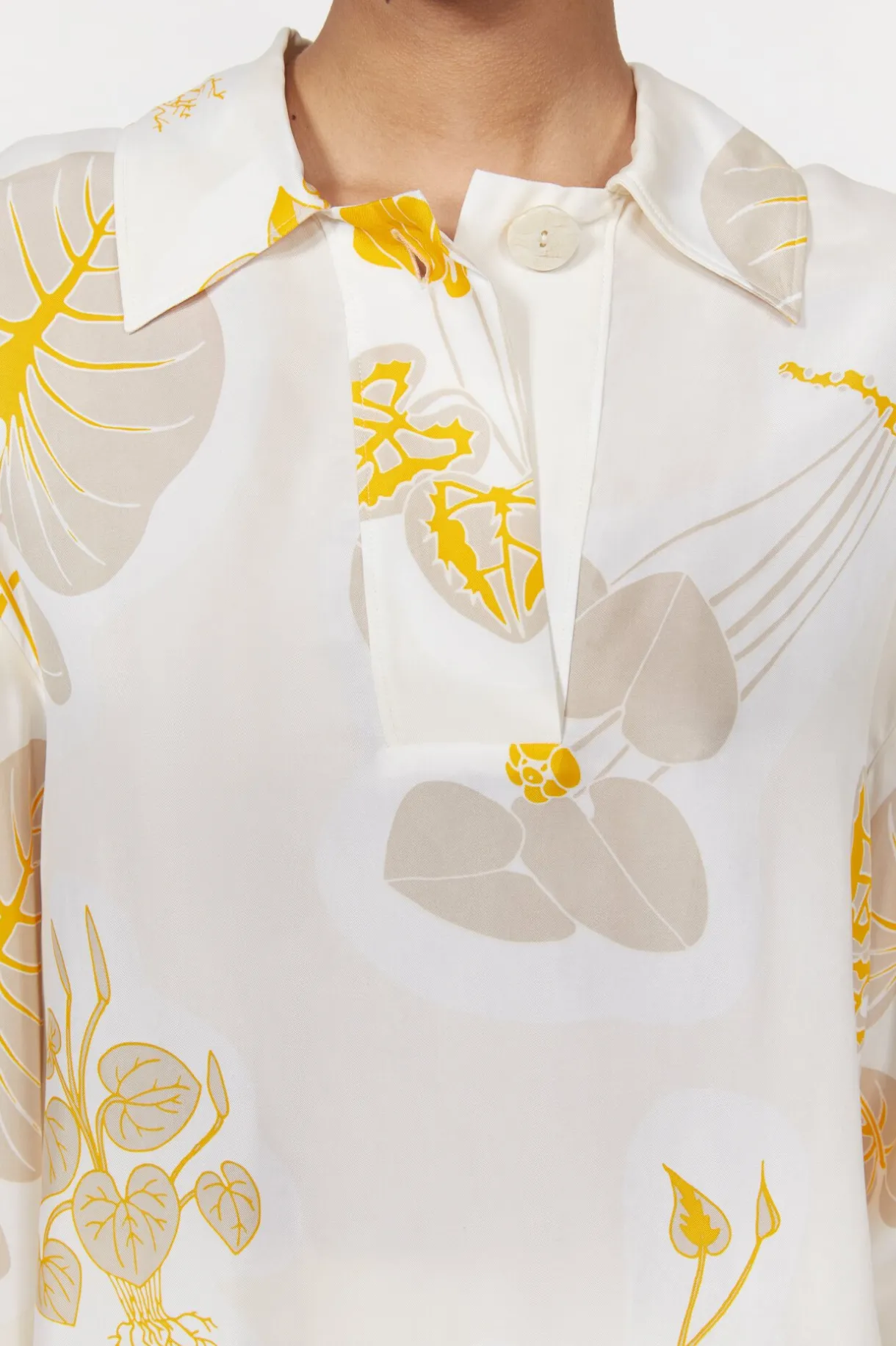 Sunshine Leaf Shirt^Rodebjer Sale