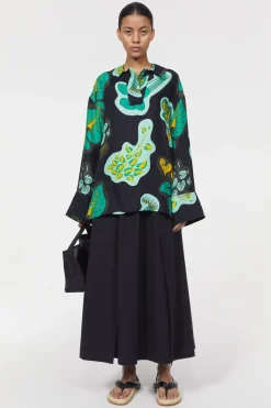 Sunshine Leaf Shirt^Rodebjer Sale