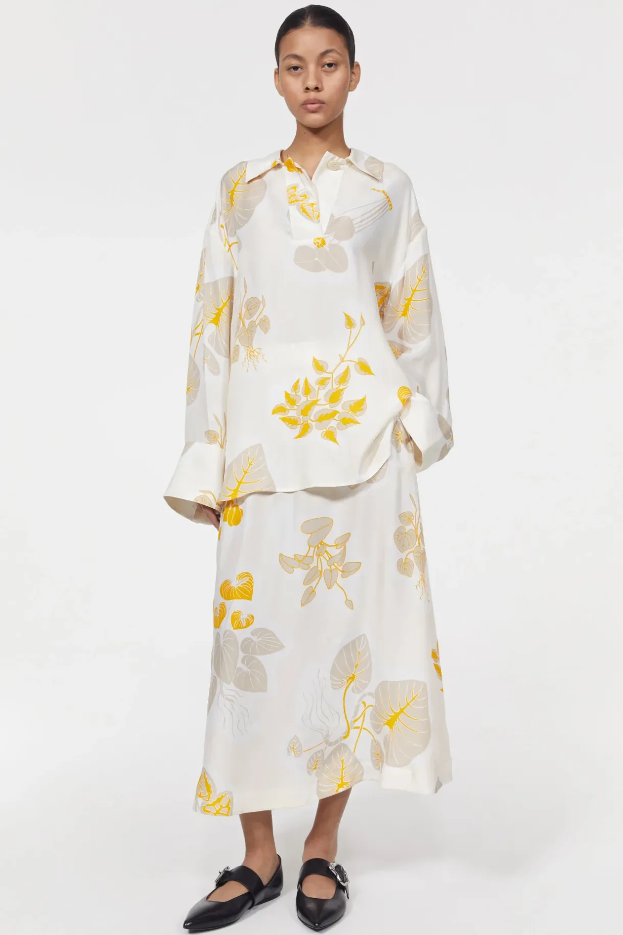 Sunshine Leaf Shirt^Rodebjer